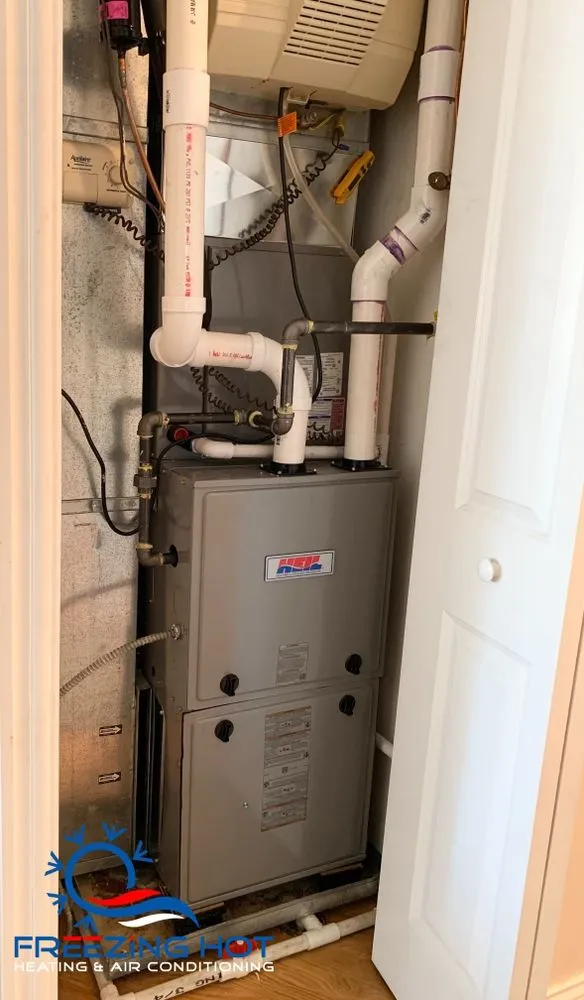 Slide of Freezing Hot