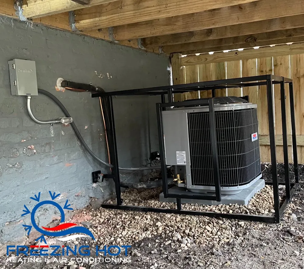 Slide of Freezing Hot