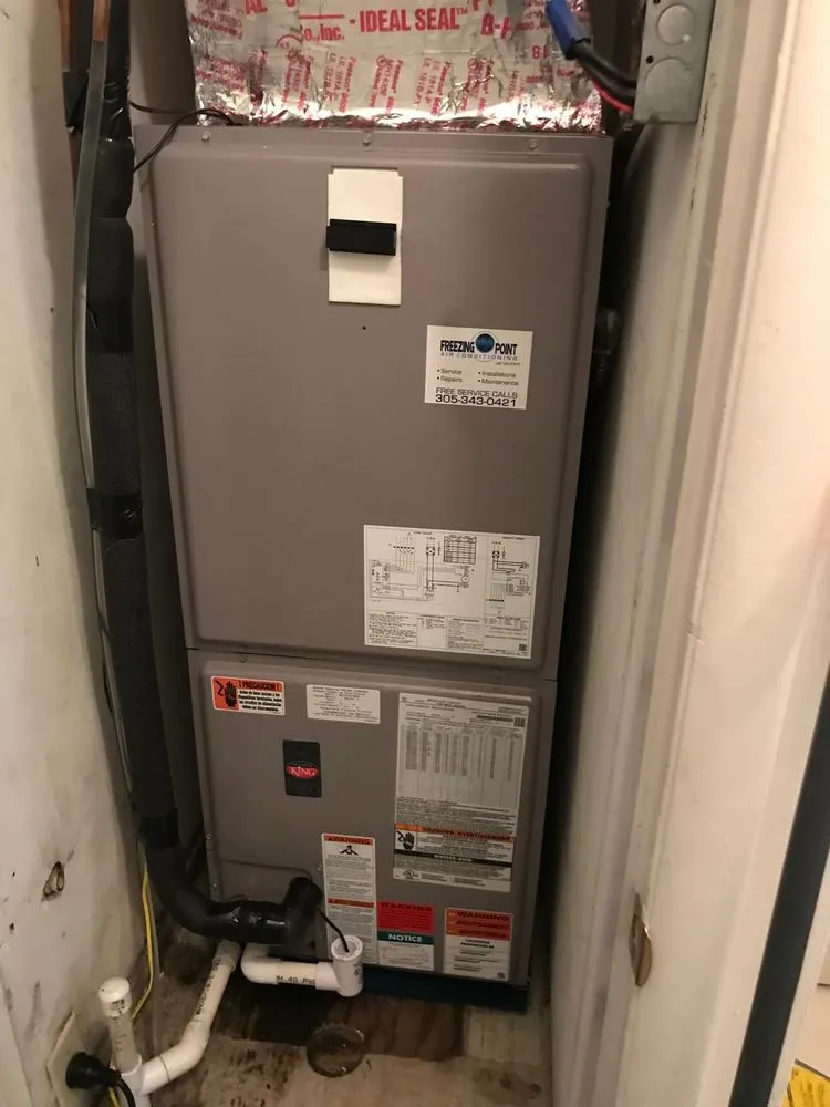 Slide of Freezing Point Air Conditioning