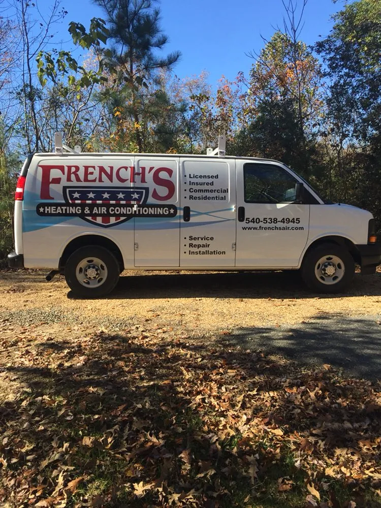 Slide of French's Heating & Air Conditioning