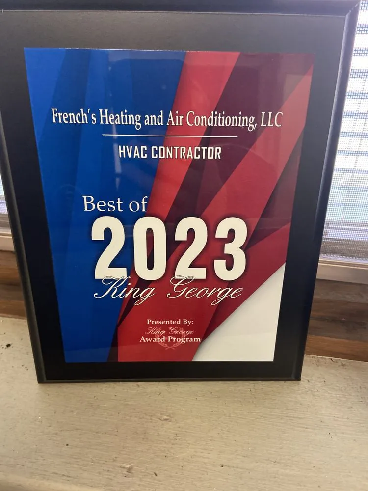 Slide of French's Heating & Air Conditioning