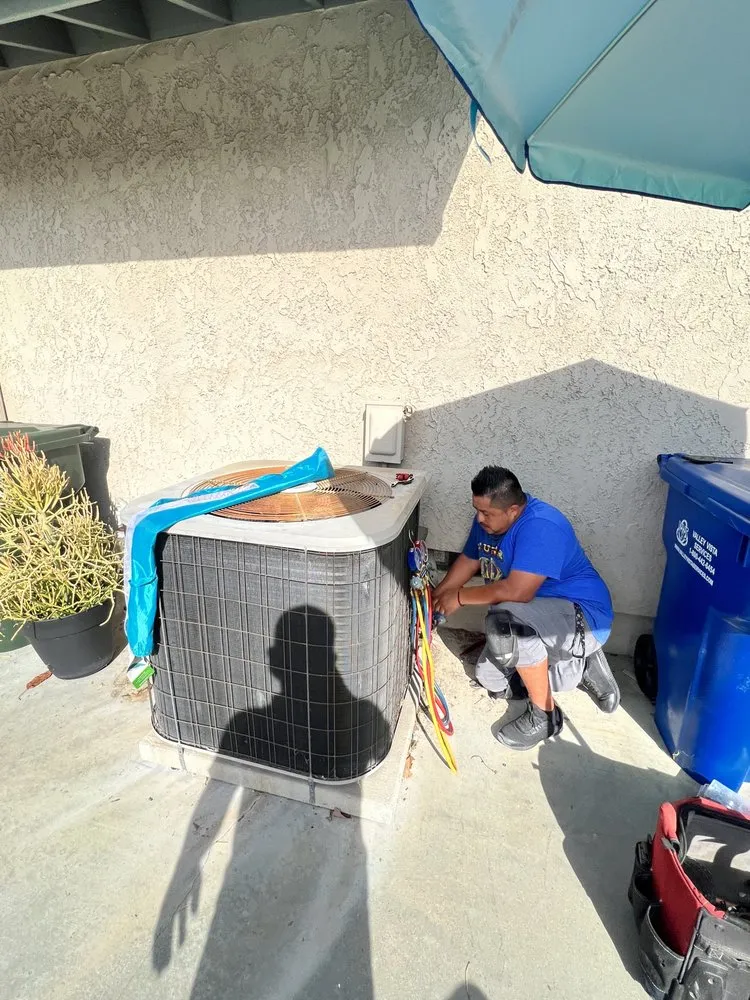 Slide of Fresh Air AC and Heating