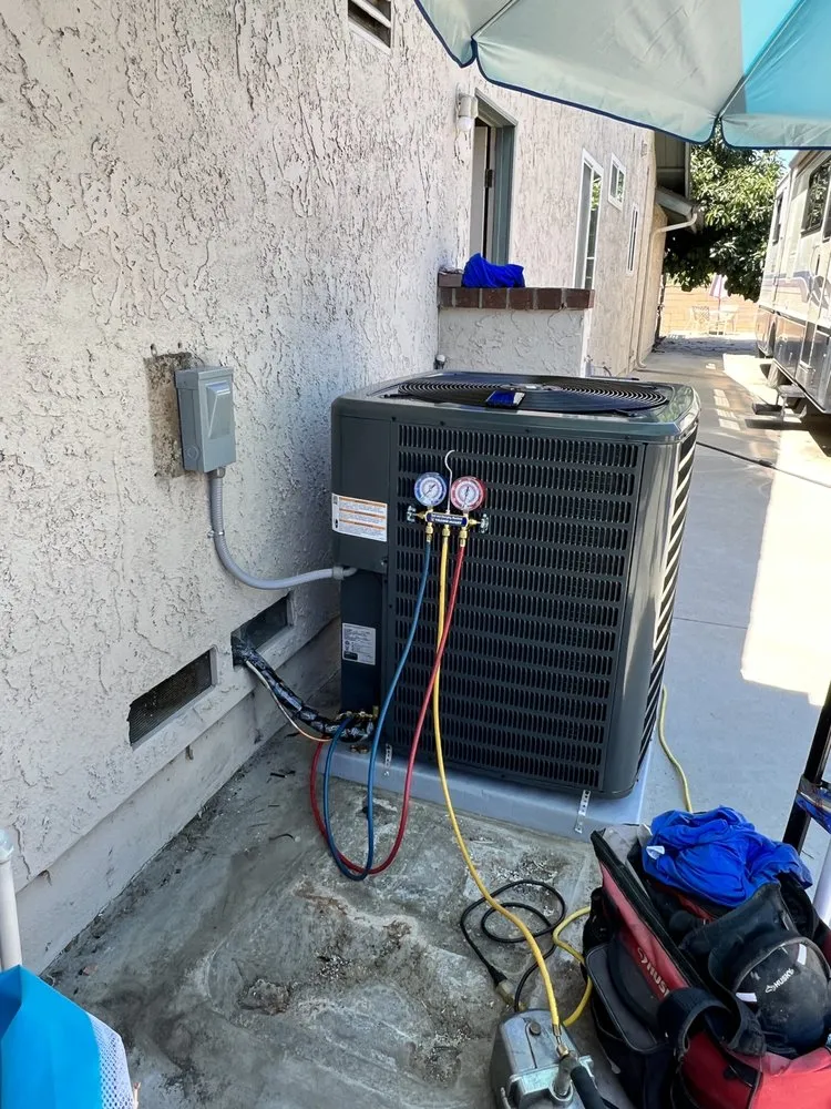 Slide of Fresh Air AC and Heating