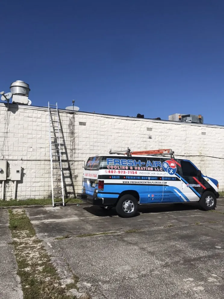 Slide of Fresh-Air Cooling & Heating