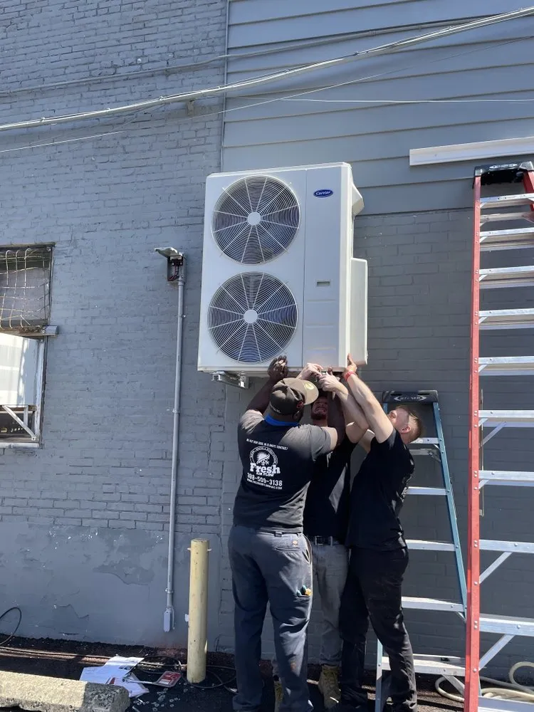 Slide of Fresh Air Flow HVAC