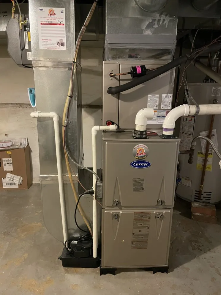 Slide of Fresh Air Flow HVAC