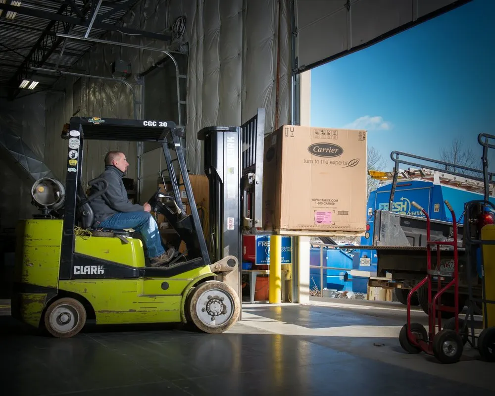 Slide of Fresh Air Heating & Cooling