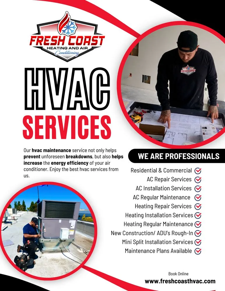 Slide of Fresh Coast Heating and Air Conditioning