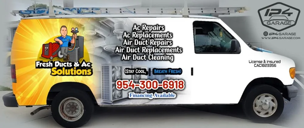 Slide of Fresh Ducts & AC Solutions