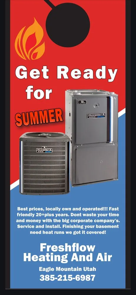 Slide of Fresh Flow Heating and Air