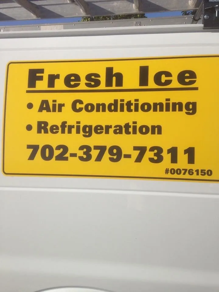 Slide of Fresh Ice Refrigeration
