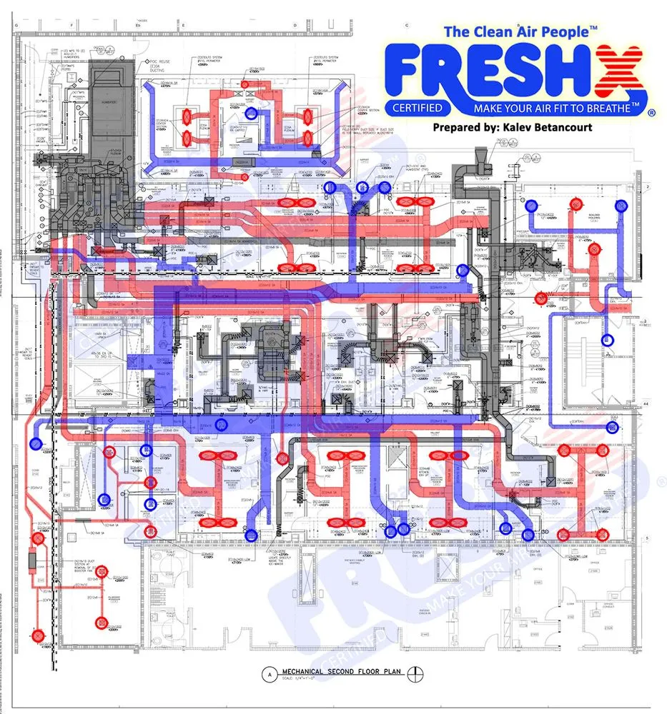 Slide of FreshX Air Duct Cleaning