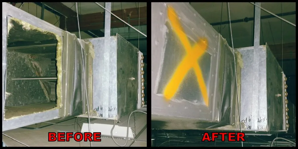 Slide of FreshX Air Duct Cleaning