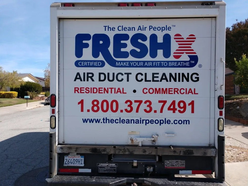 Slide of FreshX Air Duct Cleaning
