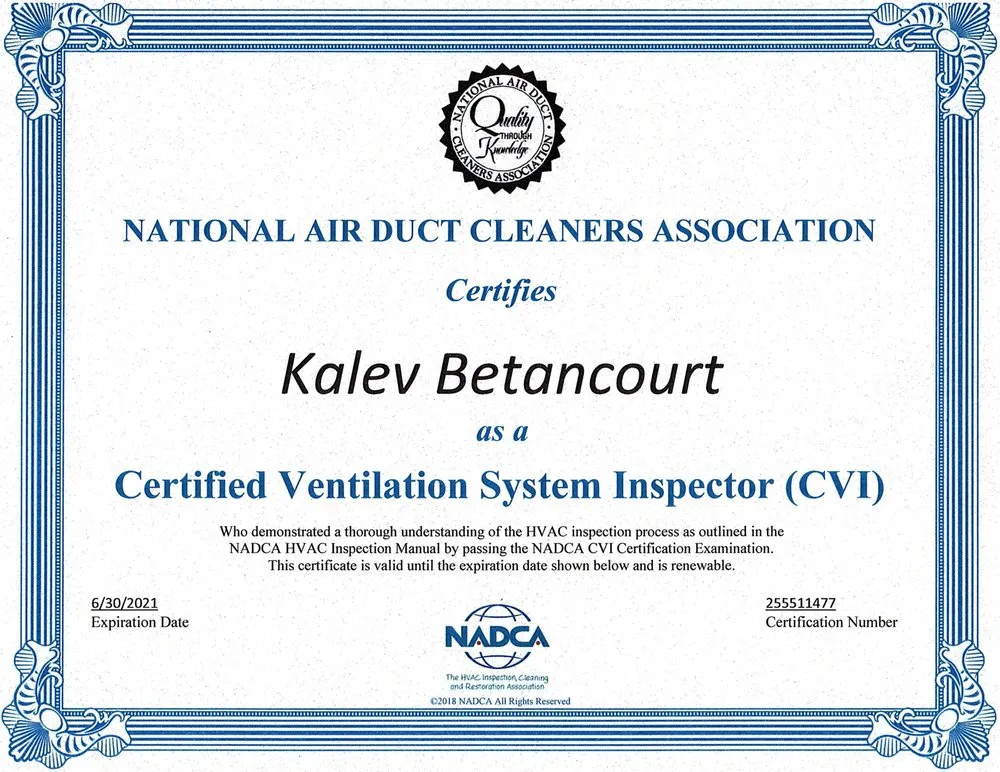 Slide of FreshX Air Duct Cleaning