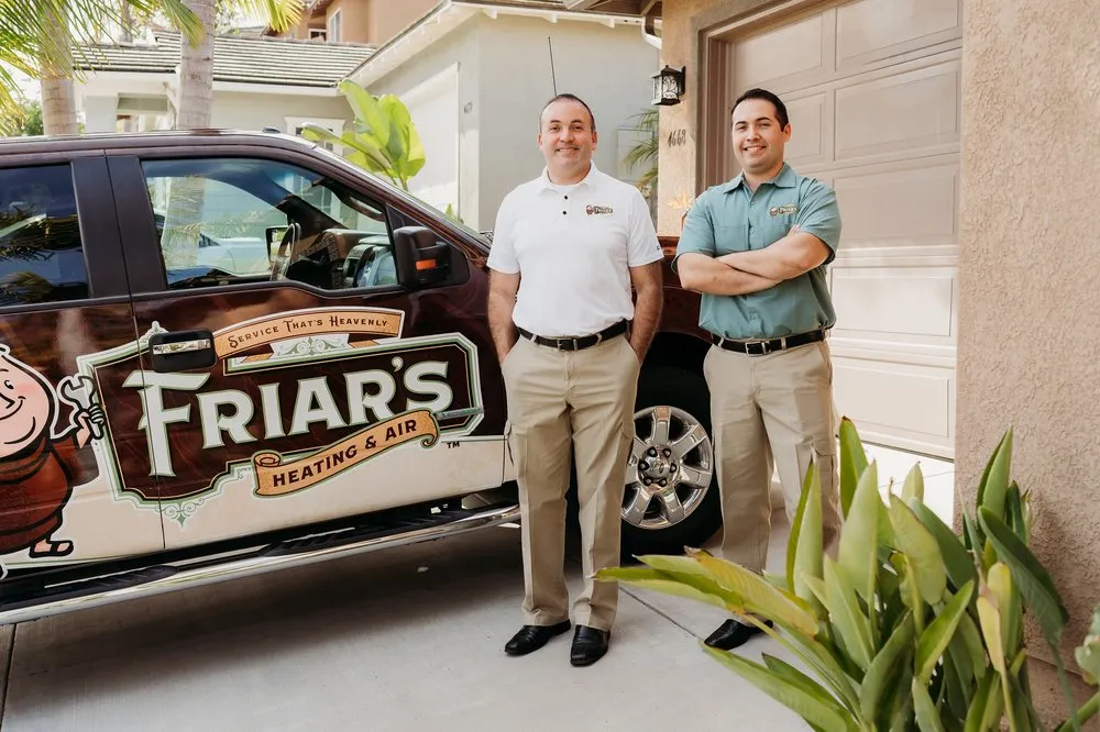 Slide of Friar's Plumbing Heating & Air