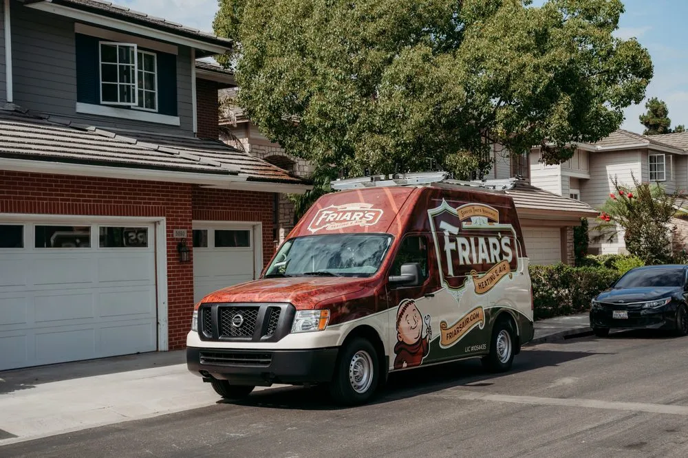 Slide of Friar's Plumbing Heating & Air