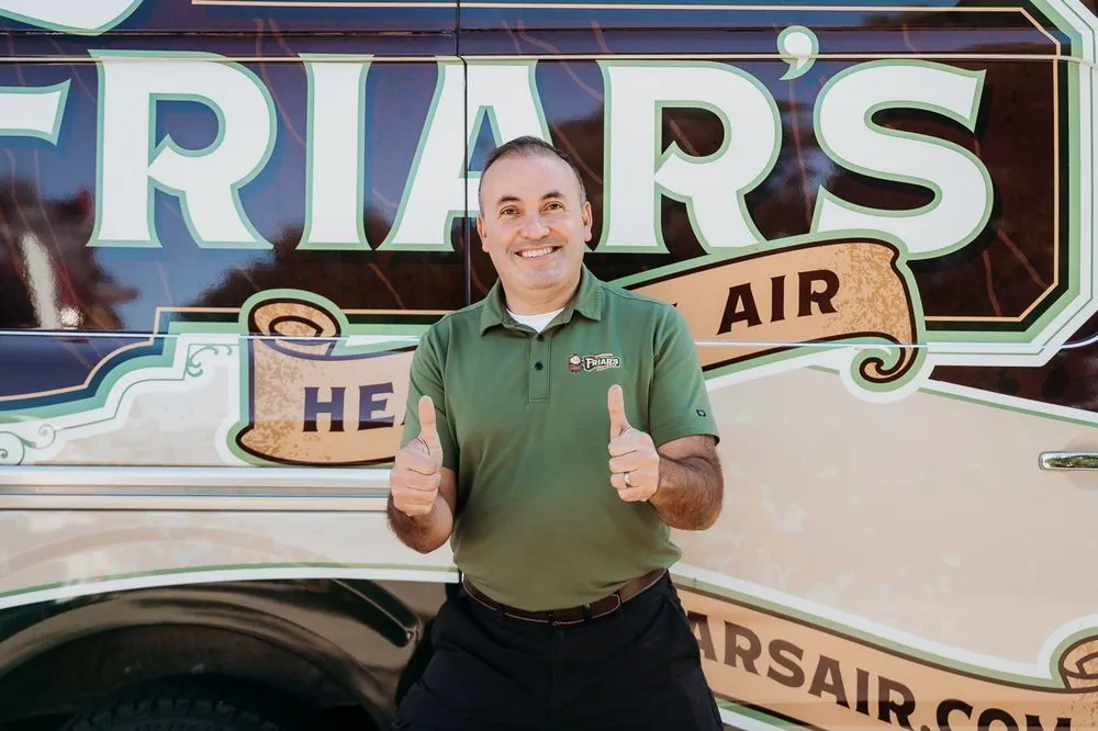 Slide of Friar's Plumbing Heating & Air