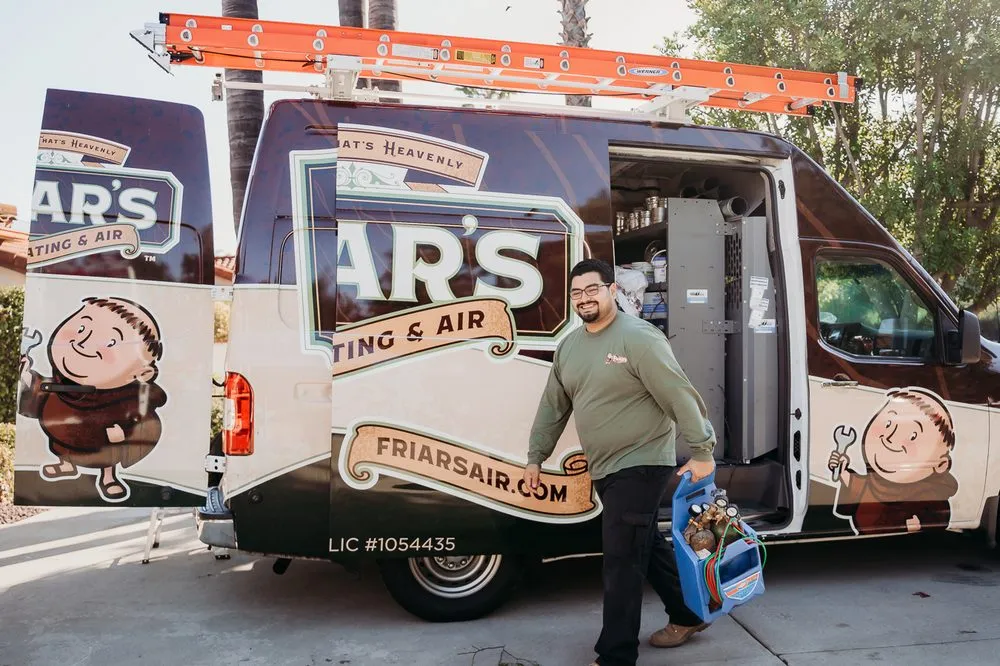 Slide of Friar's Plumbing Heating & Air