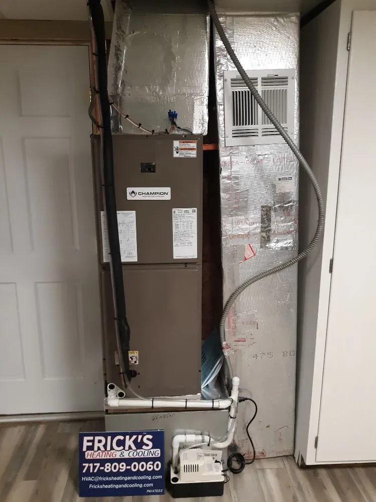 Slide of Frick's Heating and Cooling