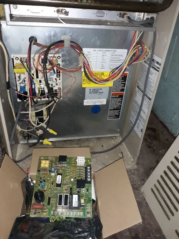 Slide of Frick's Heating and Cooling