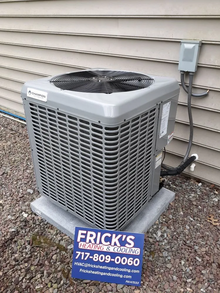 Slide of Frick's Heating and Cooling