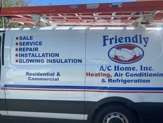 Friendly AC Homes Logo