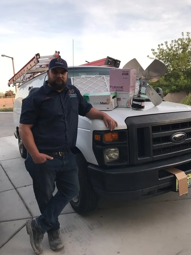 Slide of Friendly's Air Conditioning and Heating Services