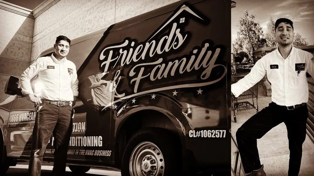 Slide of Friends & Family Heating and Air Conditioning