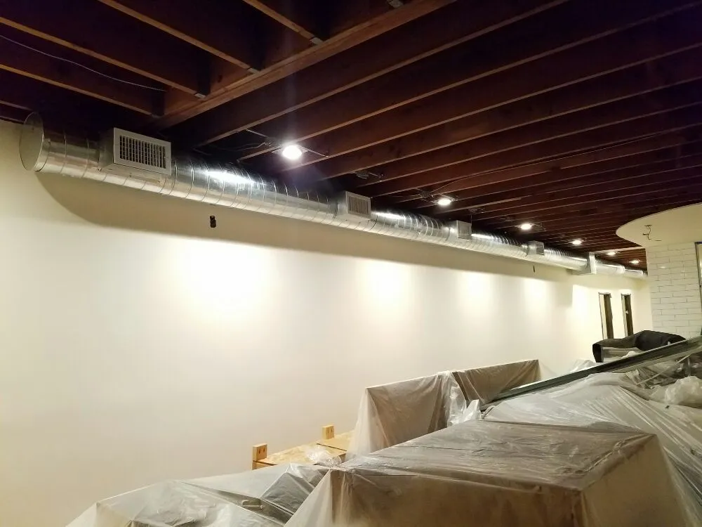 Slide of Frigid Air Conditioning and Heating