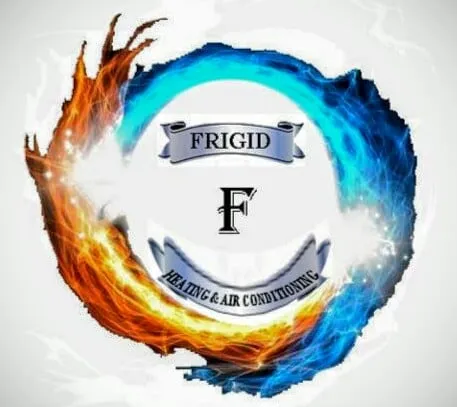 Slide of Frigid Air Conditioning and Heating