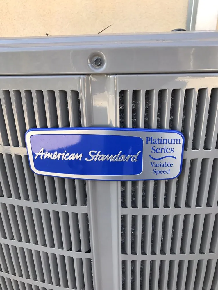 Slide of Frigid Air Conditioning and Heating