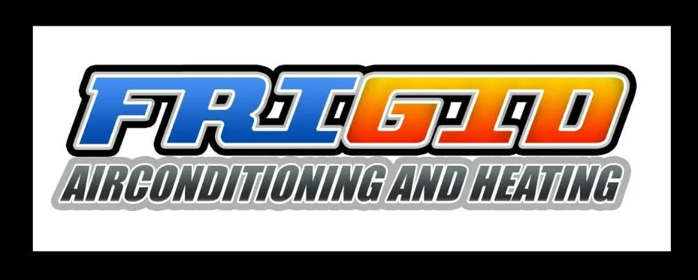 Slide of Frigid Air Conditioning and Heating