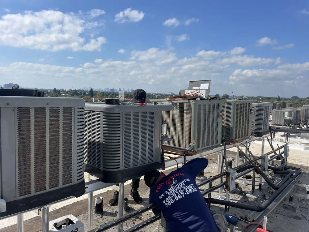 Slide of Frigidarium Mechanical Services