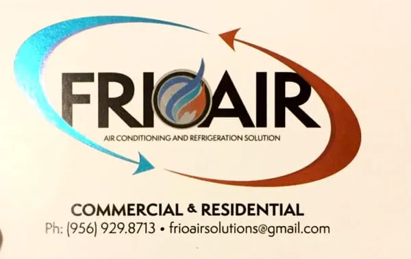 Frio Air Air Conditioning and Refrigeration Solutions Logo