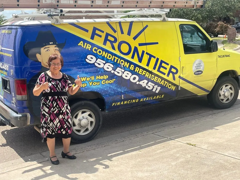 Slide of Frontier Air Conditioning