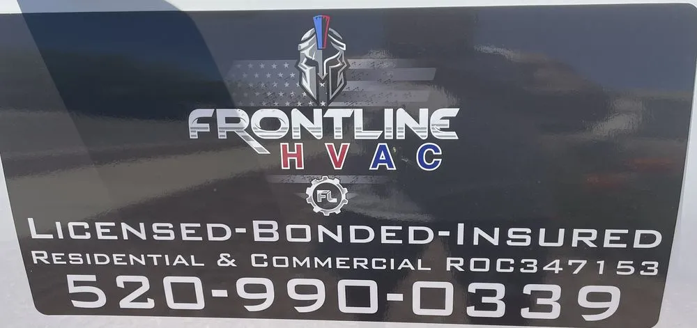 Slide of Frontline HVAC