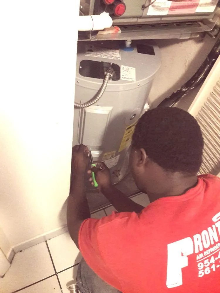 Slide of Frontline Mechanical Air Conditioning and Plumbing