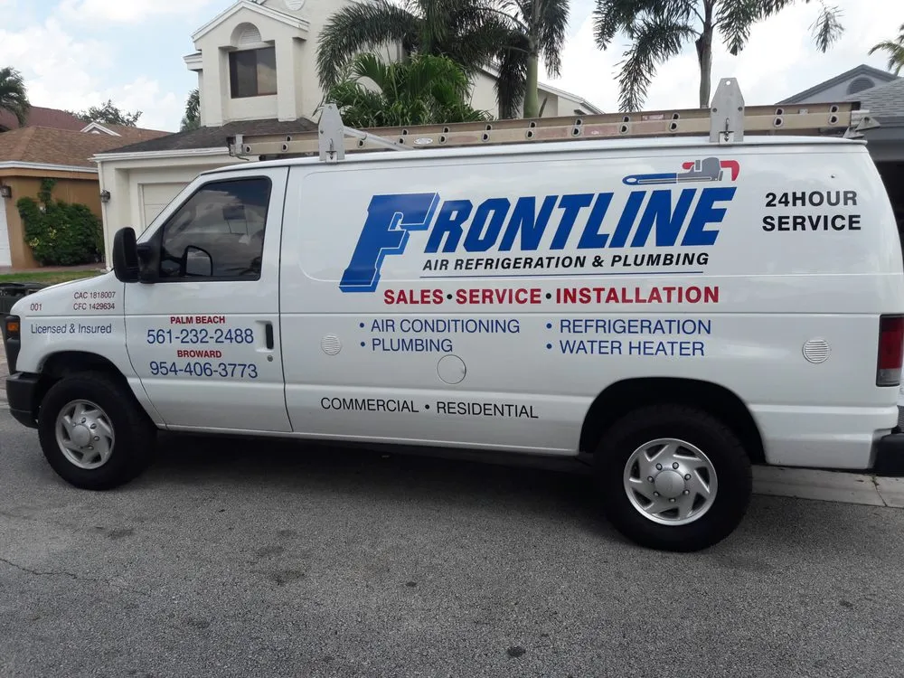 Slide of Frontline Mechanical Air Conditioning and Plumbing