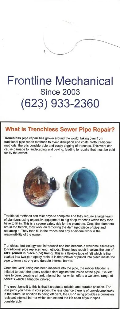 Slide of Frontline Mechanical