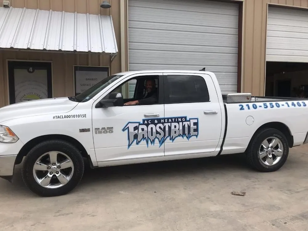 Slide of Frost Bite AC & Heating