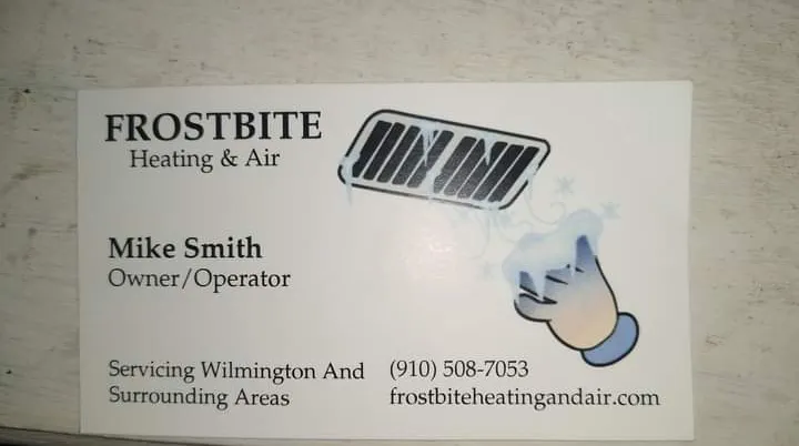Slide of Frostbite Heating and Air