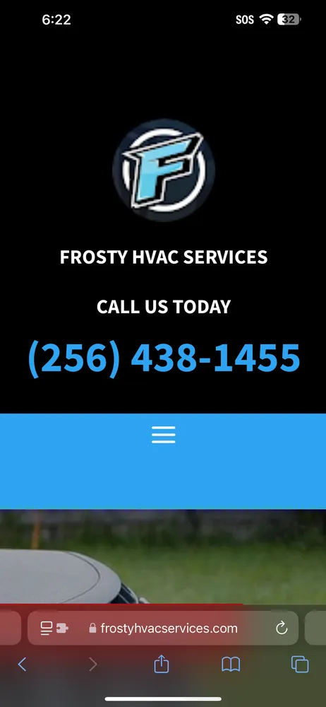 Slide of Frosty Heating & Cooling