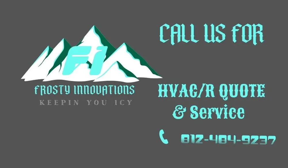 Slide of Frosty Innovations HVAC