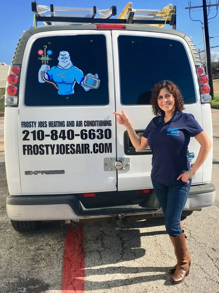 Slide of Frosty Joes Heating and Air Conditioning