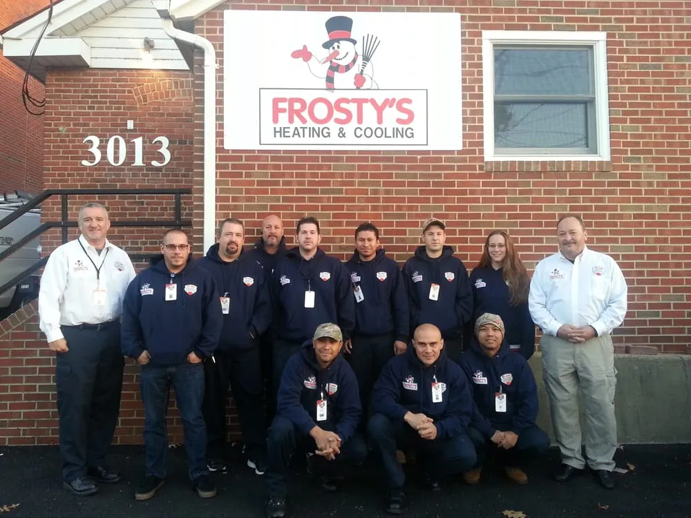Slide of Frosty's Heating & Cooling