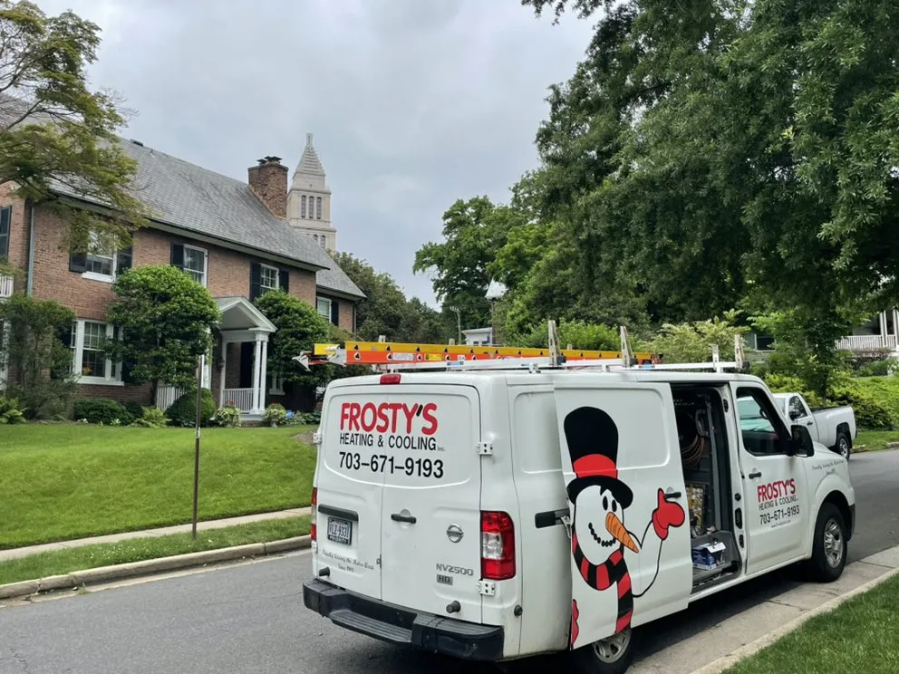 Slide of Frosty's Heating & Cooling