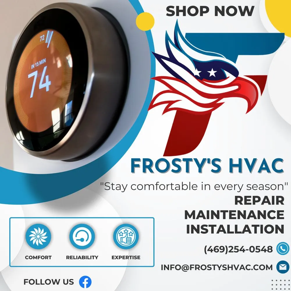 Slide of Frosty's HVAC