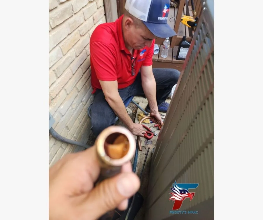 Slide of Frosty's HVAC