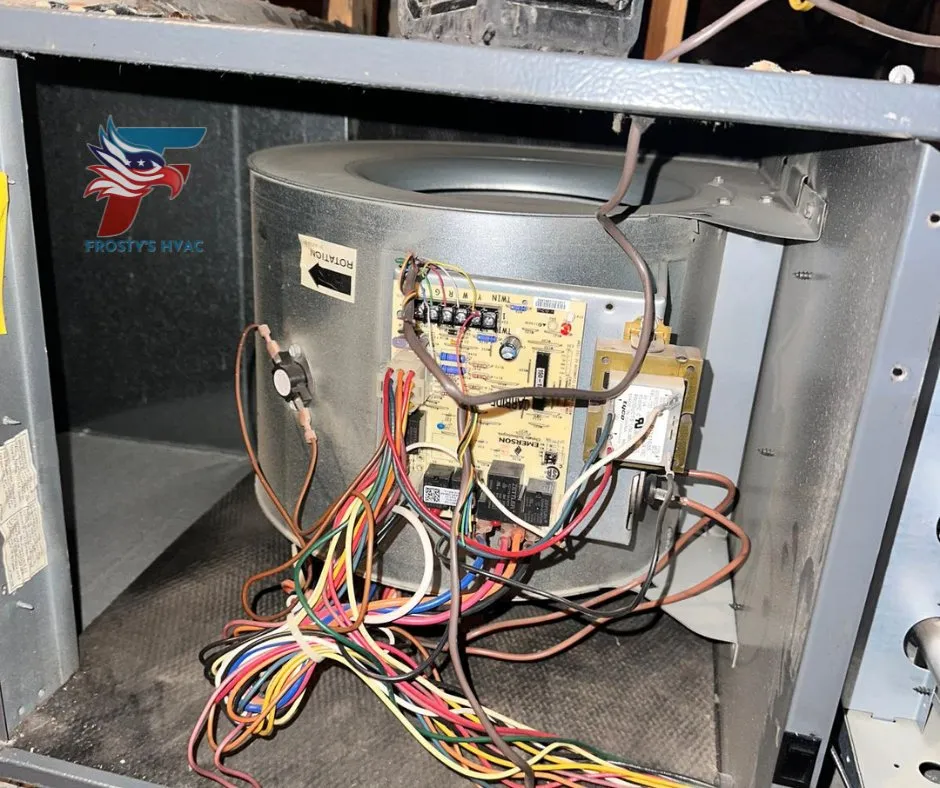 Slide of Frosty's HVAC